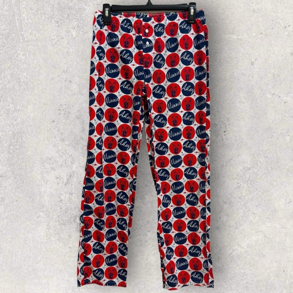Disney cruise line Minnie Mouse 100% cotton pajama pants
